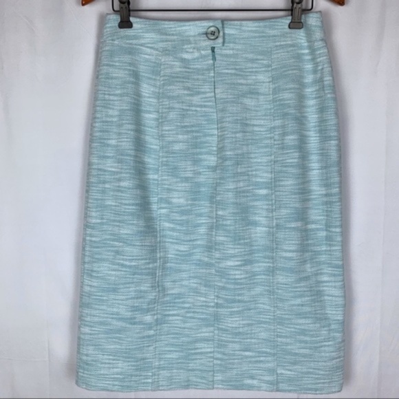 Nanette Lepore women's light blue/white skirt, 8 - Picture 2 of 7